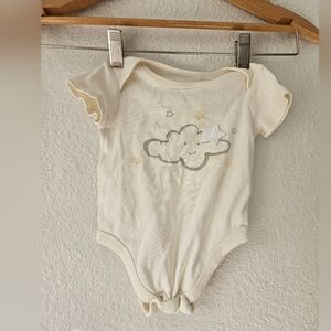 first impressions onesie, 3 months